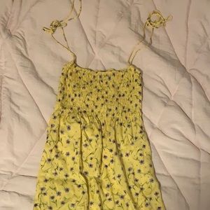 Yellow Motel Rocks Maxi Floral Dress